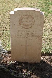 Ismailia War Memorial Cemetery - Hilton, Albert J.